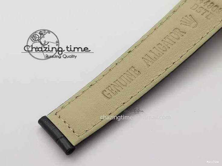 MiroTime 0315 Daytona 116515 Noob 1:1 Best Edition RG Black Dial On Black Leather Strap A NewStyle 3789